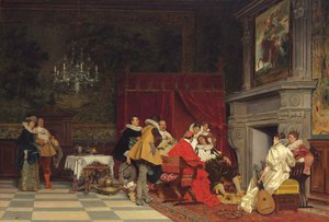 Hos kardinal, 1880