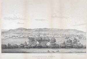 Plainville, Connecticut. Från sydvästra av Titus H. Darrow