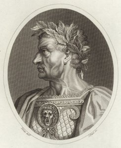 Galba Caesar, romersk kejsare av Tiziano Vecelli