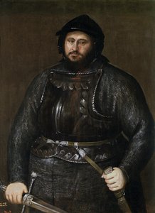John Frederick I 1503-1554, kurfurst av Sachsen, 1548 av Tiziano Vecelli