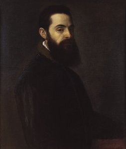 Porträtt av Antonio Anselmi av Tiziano Vecelli