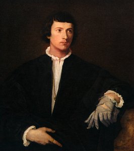 Mannen med en handske, c1520, 1937