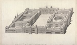 Palace of Whitehall. The Charing Cross Side. av Tobias Müller