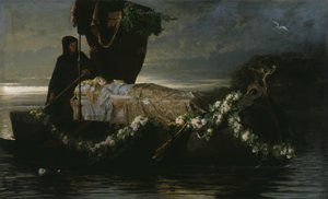 Elaine, 1874. av Toby E Rosenthal