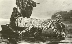 Elaine (gravyr) av Toby Edward Rosenthal