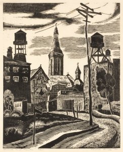 Kyrka och tankar av Todros Geller
