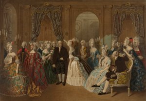 Franklin vid hovet i Frankrike - 1778 av Todros Geller