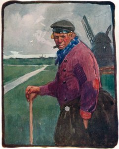 En Volendamer, c1800-talet 1914-1915 av Tom Browne