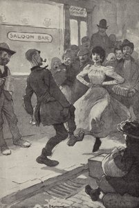 Hon dansar med en viss grov gracialitet av Tom Browne