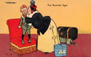 Tantkysen (färg litho)