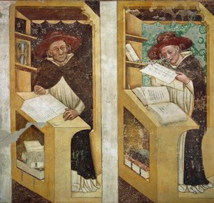 Fyrtio berömda medlemmar av den dominikanska orden av Tomaso da (late 15th century) Modena