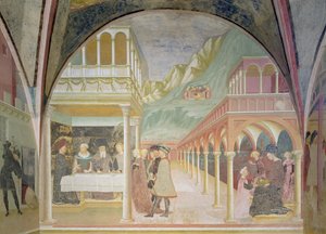 Herodes bankett, från Johannes Döparens livscykel