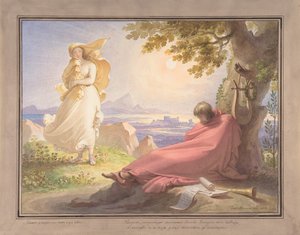 Tasso överväger skönhet, 1823.