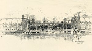 The Pavilions of Horticulture and Forestry av Tony Grubhofer, 1900.