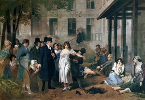 Philippe Pinel (1745-1826) släppte galningar från sina kedjor på asylanstalten Salpetriere i Paris 1795