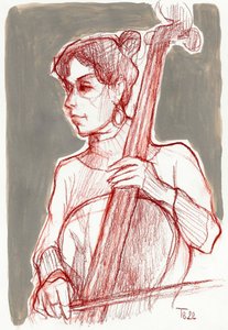 En målmedveten cellist av Tore Bahnson