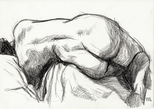 Sensuell figurstudie av Tore Bahnson