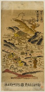 Sommar: Plantera ris (Natsu: taue no zu), nr 2 från serien "The Four Seasons of Farmers (Shiki no hyakusho)" av Torii Kiyomasu II