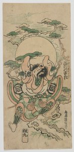 The Actor Sanogawa Ichimatsu I as Ike no Shoji, Edo period, 1747 (colour woodblock print) av Torii Kiyomasu II