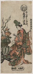 Kametani Jiro Aste Shiroboshi Danse r Oil och c. Air ry 1760-talet.