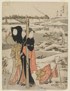 Elfte månaden (Jūichi gatsu) av Torii Kiyonaga