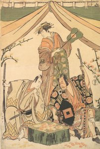 Dramatikens syn, Ruger Kojima, 1784-85. av Torii Kiyonaga
