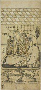 Team Ichikawa Danjuro V As första varmvatten (?) av Torii Kiyonaga