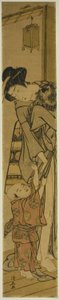Pekingese av Torii Kiyonaga