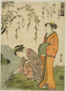 Poeten Sojo Henjo, från serien "Sex odödliga poeter (Rokkasen)" av Torii Kiyonaga