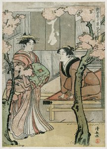 Yoshiwara av Torii Kiyonaga