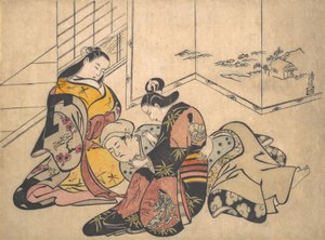 Tryck, 1703. av Torii Kiyonobu I