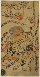 Te Ac och r Yamanaka Hyouguro av Torii Kiyonobu I