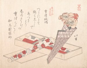 Candles of Aizu, 1800-talet. av Totoya Hokkei