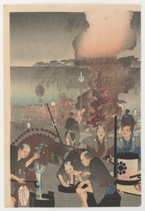 Chiyoda, 1897 (trätryck i färg)