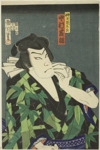 Te Ac and r Nakamura Shikan I V As Human Power Annan Bästa tiden att se av Toyohara Kunichika