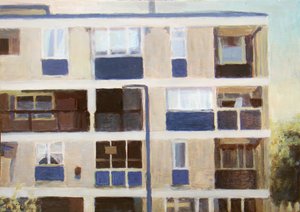 A place to live 16, 2011 (olja på plywood)