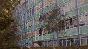 En plats att bo på L6, 2013 (olja på plywood)