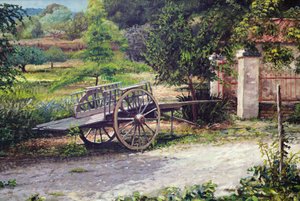 Gammal vagn, Vichy, Frankrike av Trevor Neal