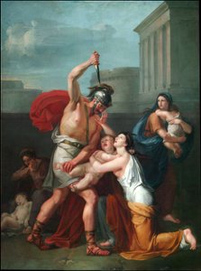 De oskyldigas massaker, 1809. av Trofim Fyodorovich Durnov