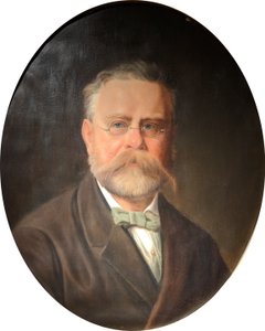 Porträtt av Fritz Reuter, Regionmuseet Neubrandenburg av Trzęsacz