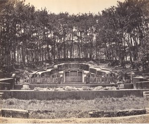Mandaringrav vid Foochow, ca. 1869. av Tung Hing.