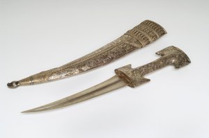 Jambiya Dagger (silver) av Turkish School