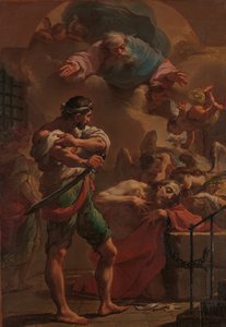 Avrättningen av Johannes Döparen, ca. 1770.