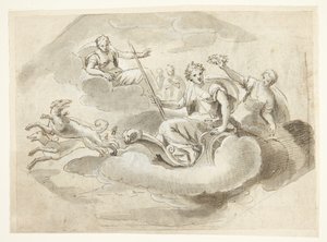 Allegori av Philomelus(?) av Ubekendt