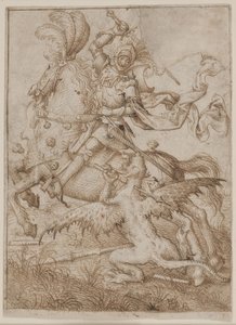 Saint George dräper draken av Ubekendt