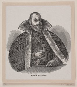 "Frederick den andre" av Ubekendt