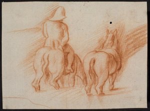 Horses and Rider från "The Prodigal Son" av Ubekendt