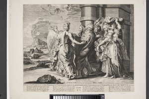 Lots och hans familjs flykt från Sodom av Ubekendt