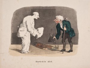 Harlequins död av Ubekendt Ubekendt