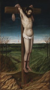 Den gode tjuven (Saint Dismas) av Ubekendt spansk mester
